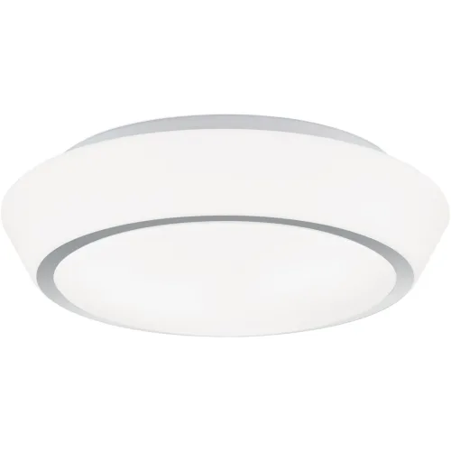 LIVIQUE, Deckenlampe Tena Grau Stahl 38 cm 38 cm - Farbe: chrom - Deckenlampe