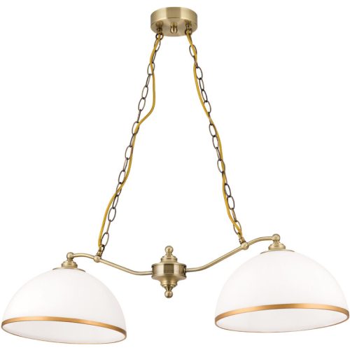 Pendellampe Old Lamp Stahl 30 cm - Farbe: Altmessing - Pendellampe