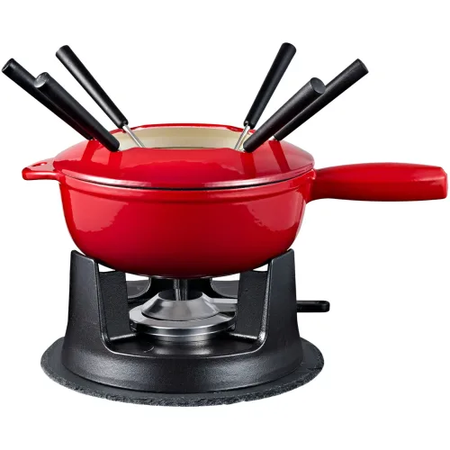 Nouvel - Fondue-Set, 22cm, Rot