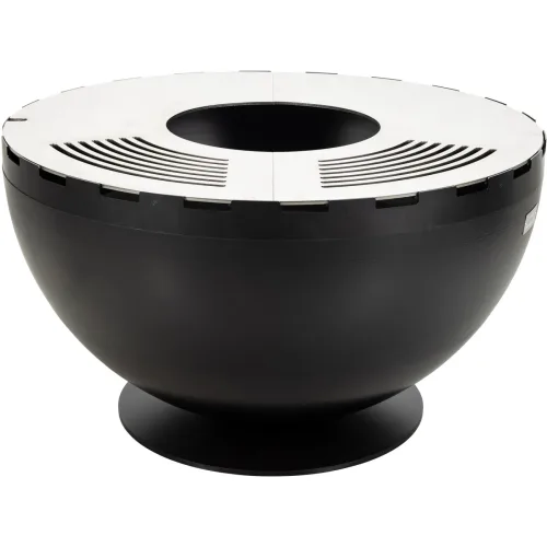 Nouvel, Nouvel Firebowl 80, Schwarz | ⌀ 80 cm, Grill- und Feuerstelle