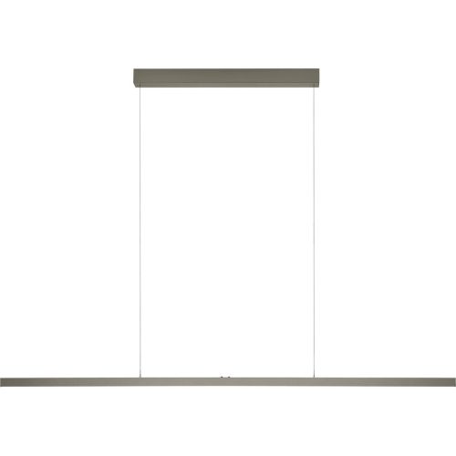 Designer-Pendellampe Bankamp Line bronze 150 cm - LED - Lichtfarbe: Extra warmweiss - Material: Aluminium - Designer-Pendellampe- LED Energiesparlampe
