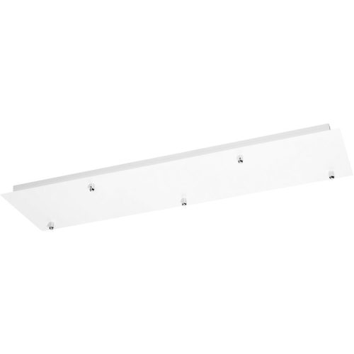 Giberti Luce Baldachin Rosone Weiss Metall 25 cm - Baldachin