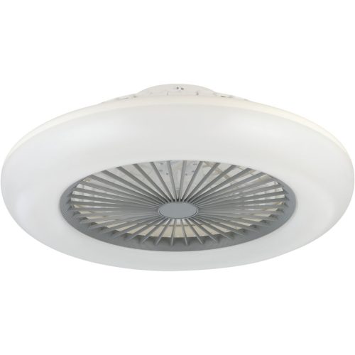 Eglo Deckenlampe Sayulita-L Grau/Weiss Kunststoff 55 cm - Farbe: weiss/grau - LED - Deckenlampe- LED Energiesparlampe