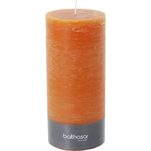 Balthasar, Balthasar - Zylinderkerze, 90X200MM, Orange