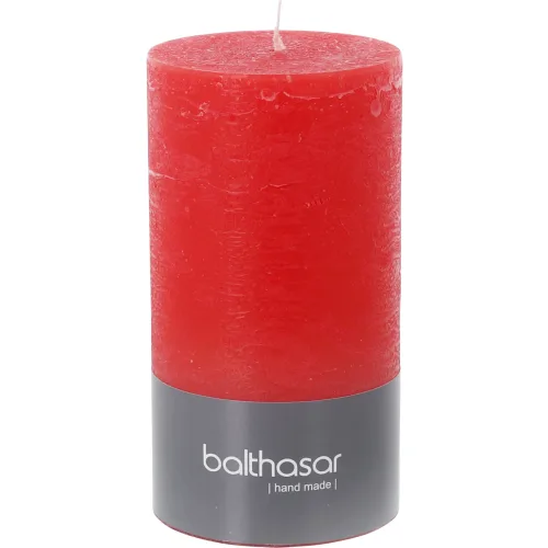 Balthasar, Balthasar - Zylinderkerze, 70X130MM, Rot
