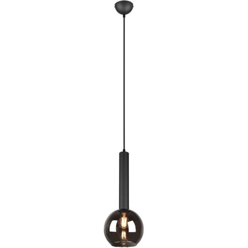 Pendellampe Caprid Schwarz Metall 20 cm 150 cm - Farbe: schwarz matt - Pendellampe