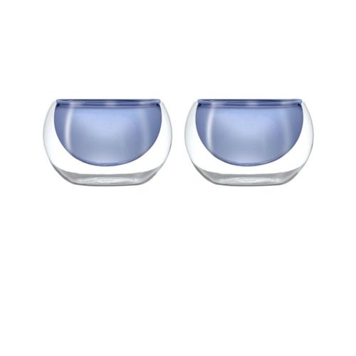 Schale Easy Life Blau Glas 11 cm 7 cm - Schale