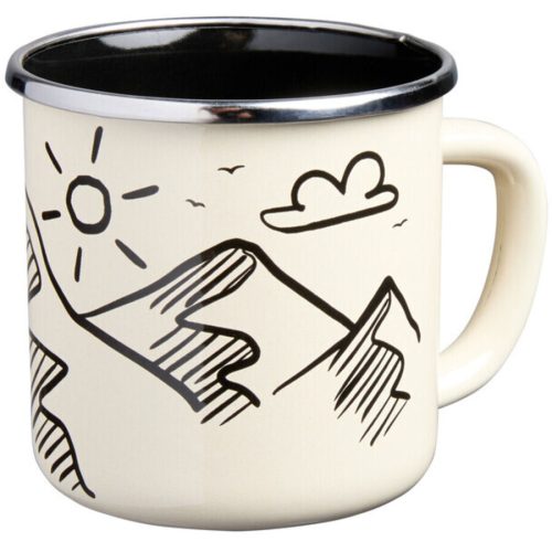 Nouvel, Nouvel Tee- und Kaffee-Mug Ivory Emaille | 4 dl