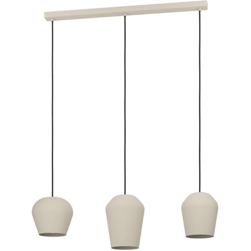 Eglo Pendellampe Cambaito Beige Stahl 19.5 cm 110 cm - Farbe: sand - Pendellampe
