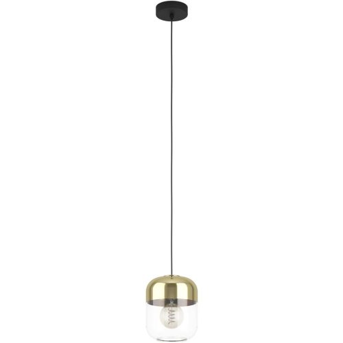 Eglo Pendellampe Maryvilla Schwarz Stahl 17 cm 110 cm - Pendellampe