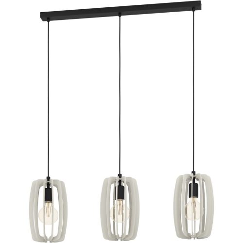 Eglo Pendellampe Bajazzara Schwarz Stahl 19 cm 110 cm - Pendellampe