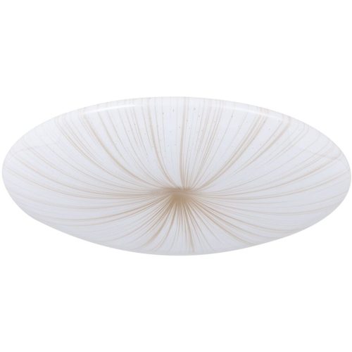 Eglo Deckenlampe Nieves 1 Weiss Stahl 41 cm 6.5 cm - LED - Lichtfarbe: Warmweiss - Deckenlampe- LED Energiesparlampe