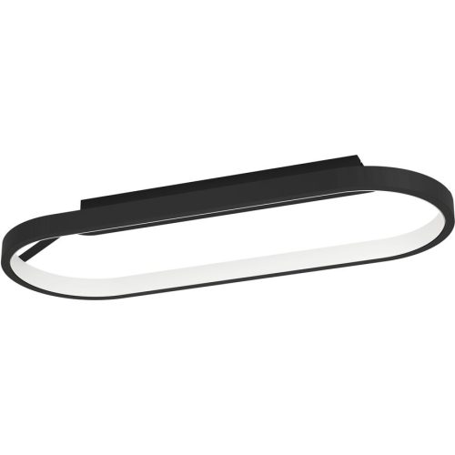 Eglo Deckenlampe Codriales Schwarz Aluminium 30 cm 11.6 cm - LED - Lichtfarbe: Warmweiss - Deckenlampe- LED Energiesparlampe