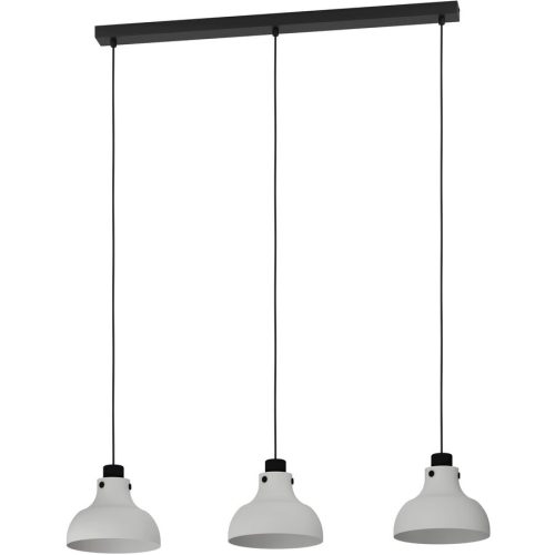 Eglo Pendellampe Matlock Grau/Schwarz Stahl 20 cm 110 cm - Pendellampe
