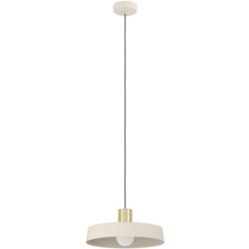 Eglo Pendellampe Valdiola Beige Stahl 36 cm 110 cm - Farbe: sand - Pendellampe