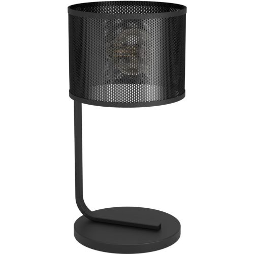 Eglo Tischlampe Manby Schwarz Stahl 24 cm 48.5 cm - Tischlampe