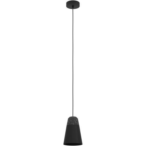 Eglo Pendellampe Canterras Schwarz Stahl 15 cm 110 cm - Pendellampe