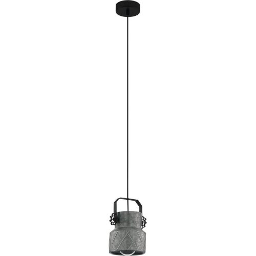 Eglo Pendellampe Hilcott Schwarz Stahl 14.5 cm 110 cm - Pendellampe
