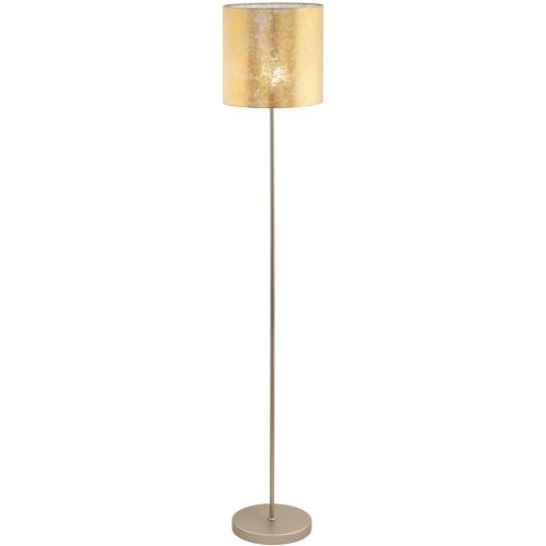 Eglo Stehlampe Viserbella Beige Stahl 28 cm 158.5 cm - Farbe: champagner - Stehlampe
