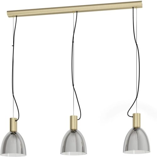 Eglo Pendellampe Lebalio Braun Stahl 19.5 cm 110 cm - Pendellampe