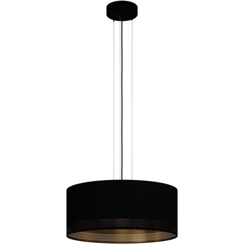 Eglo Pendellampe Esteperra Schwarz Stahl 53 cm 110 cm - Pendellampe