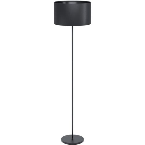 Eglo Stehlampe Maserlo 1 Schwarz Stahl 38 cm 151.5 cm - Stehlampe