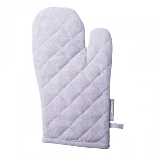 Sola, Sola Ofenhandschuh Basic Ambiente Silber Baumwolle 32 cm - Material: Recycelte Baumwolle - Ofenhandschuh