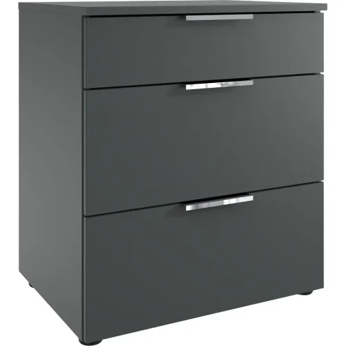 Kommode Sanko Grau Holzwerkstoff 54 cm 41 cm - Farbe: graphit - Kommode
