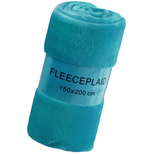 Flair, Flair - Fleece Decke, Coral Fleece Decke, 150 x 200 cm, Aquablau