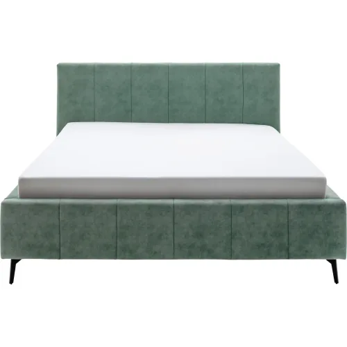 LIVIQUE, Bett Luzza Grün Polyester 180 x 200 cm - Bett