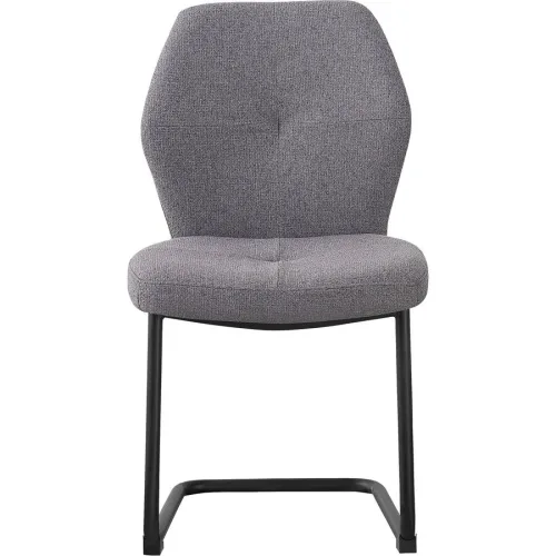 Stuhl Oslos Grau Polyester 49 cm 88.5 cm - Stuhl