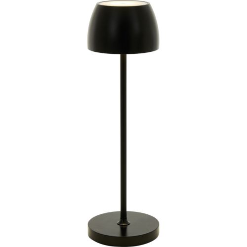 Tischlampe Lana Schwarz Aluminium/Kunststoff - LED - Tischlampe- LED Energiesparlampe