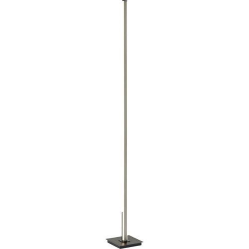 Stehlampe Alenia Schwarz Kunststoff/Metall 18 cm 150 cm - Farbe: anthrazit - LED - Lichtfarbe: Extra warmweiss - Material: Metall/Kunststoff -