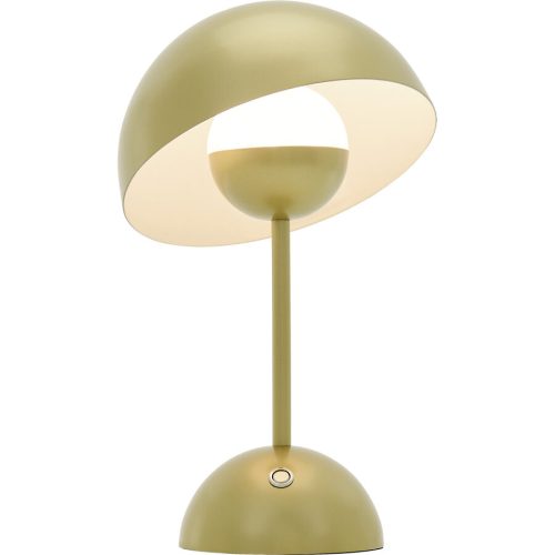 Tischlampe Melek Gold Metall 16 cm 27.5 cm - LED - Lichtfarbe: Extra warmweiss - Helles Neutralweiss - Tischlampe- LED Energiesparlampe