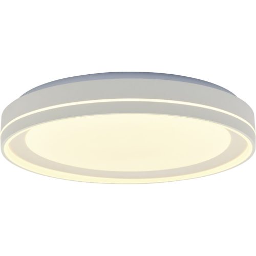Deckenlampe Lyra Weiss Kunststoff 50 cm 9 cm - LED - Lichtfarbe: Extra warmweiss - Helles Neutralweiss - Deckenlampe- LED Energiesparlampe