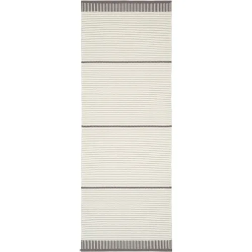 HORREDSMATTAN, HORREDSMATTAN Teppich Solvik Grau Polyester/Wolle 75 cm 150 cm - Material: Wolle/Polyester - Teppich