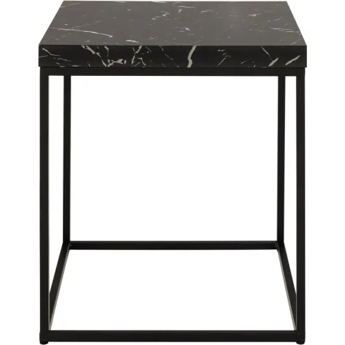 Beistelltisch Simpson Schwarz MDF 40 cm - Beistelltisch