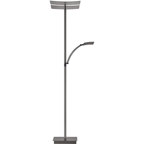 Stehlampe Felicia Bronze Metall 31 cm 185 cm - LED - Lichtfarbe: Extra warmweiss - Helles Neutralweiss - Stehlampe- LED Energiesparlampe
