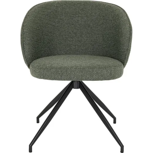 Stuhl Damir Grün Baumwolle 59.5 cm Drehbar - Stuhl