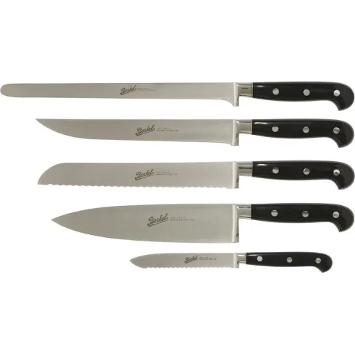 Berkel Messer-Set Adhoc Schwarz Stahl 26 cm 2 cm - Messer-Set