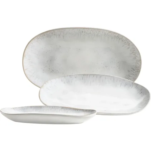Mäser, Servierplatten-set 931917 Weiss Postsicher