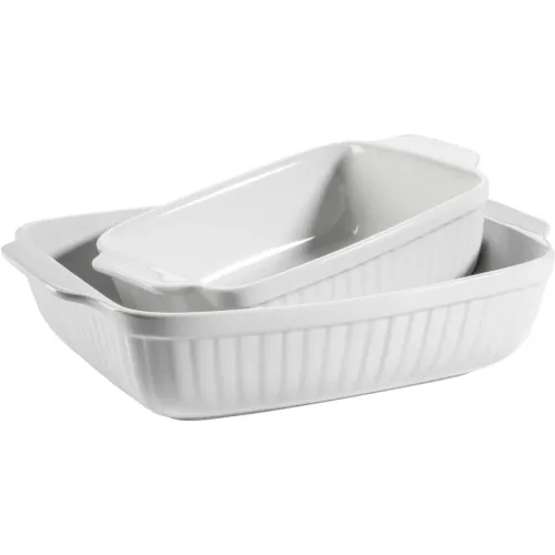 MÄSER Auflaufform Kitchen Time Weiss Keramik - Auflaufform
