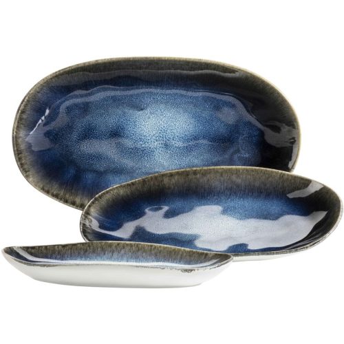 Mäser, Servierplatten-set 931918 Blau Postsicher
