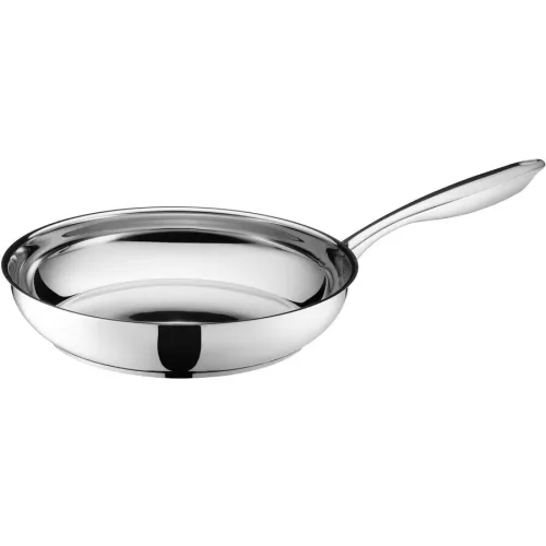 MÄSER Bratpfanne Tavos Silber Edelstahl 28 cm 28 cm - Bratpfanne