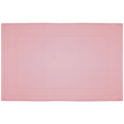 Badteppich Nea Rosa Baumwolle 50 cm 75 cm - Farbe: Candy - Badteppich