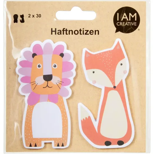 I am Creative, I AM CREATIVE Sticky Notes MAA4086.87 Tiere 60 Blatt