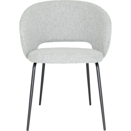 Stuhl Bivino Grau Stoff 76 cm - Stuhl