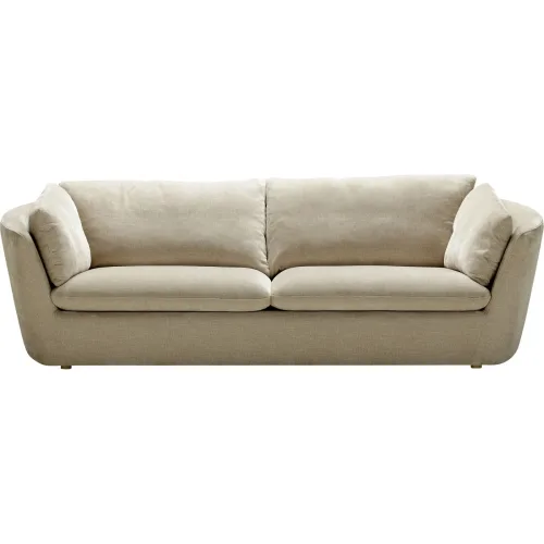 LIVIQUE, Sofa Bonito Beige Stoff 240 cm 101 cm - Sofa