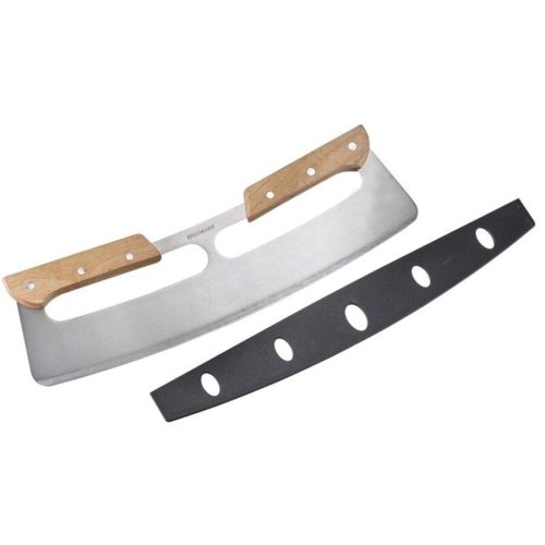 Wiegemesser Westmark Braun/Silber Edelstahl 11.5 cm 1.8 cm - Farbe: silber-braun - Wiegemesser