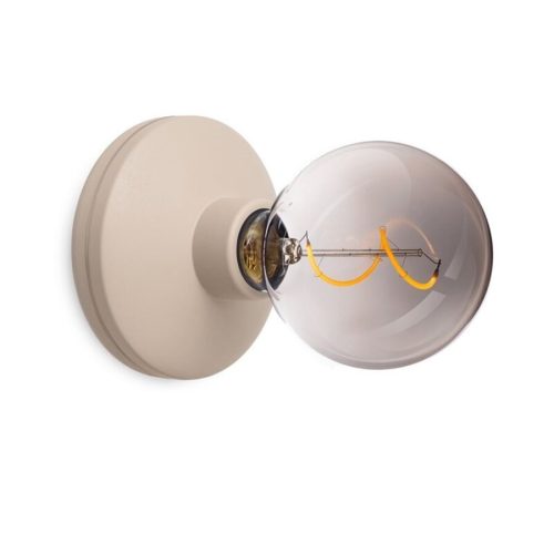 Diverse Beleuchtung Humble Beige Aluminium/Glas 16.5 cm 18 cm - Beleuchtung
